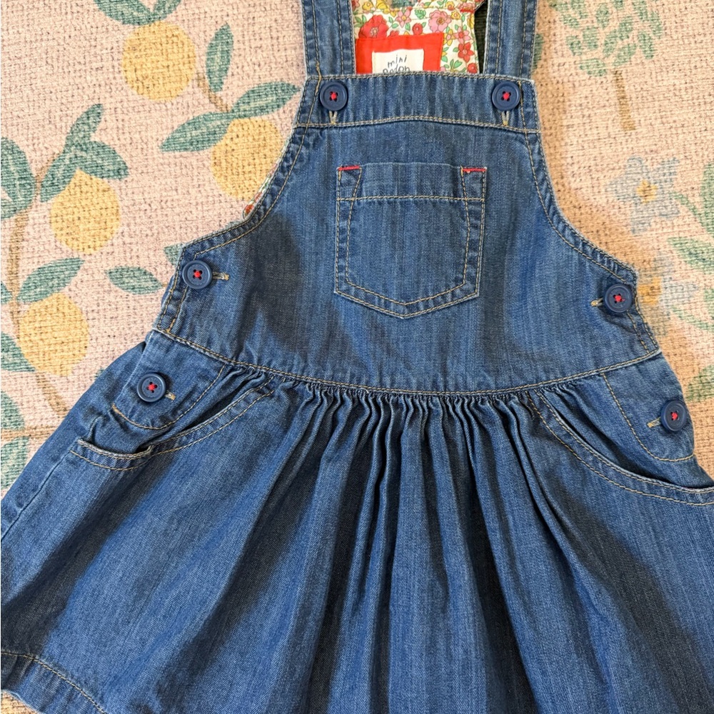 Baby Boden denim jumper, 2-3 - Picture 4 of 4